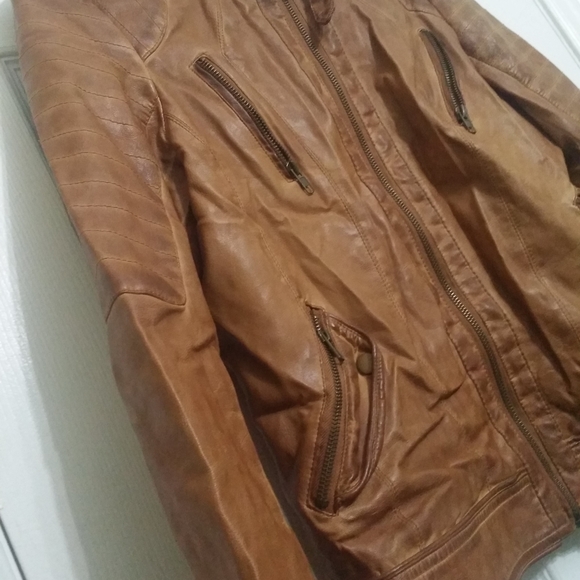 Faux leather jacket - Picture 9 of 9